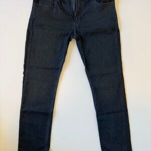 Paige Lennox Slim Jeans Size 32 Dark Indigo